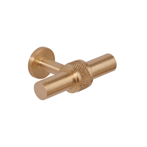 T-bar Knobbio UniMetal Brassini Mosiądz szczotkowany złote uchwyty.png