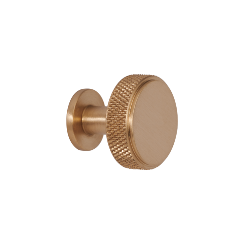 Duża gałka Knobbio UniMetal Brassini Mosiądz szczotkowany złote uchwyty.png