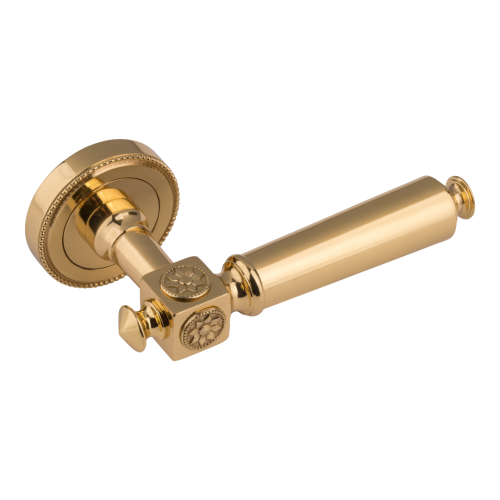 Klamka Prestige Mosiądz z gwiazdka i perełka  Brassini Uni-Metal.png