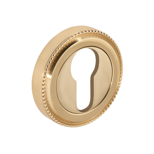 Złoty szyld ozdobny Perła mosiądz Klucz YALE  Brassini Uni Metal.png