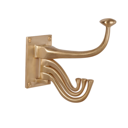 Wieszak teatralny A111 Uni-Metal Brassini Mosiądz szczotkowany.png