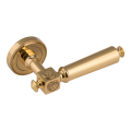 Klamka Prestige Mosiądz z gwiazdka i perełka  Brassini Uni-Metal.png