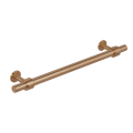 RM312 Reling meblowy LONG Mediolan Classic Mosiądz szczotkowany 12mm grubość Złote mosiężne uchwyty.png