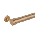 UM401 Reling meblowy Mediolan Classic #02 UniMetal Brassini Mosiądz szczotkowany złote relingi.png