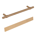 RM301 BASE Reling meblowy Mediolan Modern Brassini UniMetal Złote uchwyty  Mosiądz szczotkowan.png