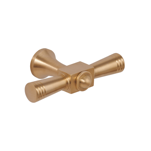 G112T-bar Venice Uni Metal Brassini O + perełka Mosiądz szczotkowany Złota gałka 2.png
