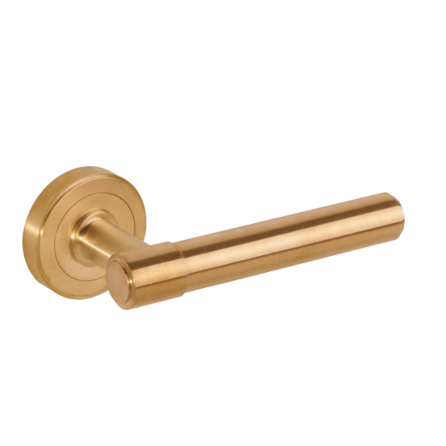 Klamka LOFT Brassini Uni Metal Mosiądz szczotkowany złota klamka.png